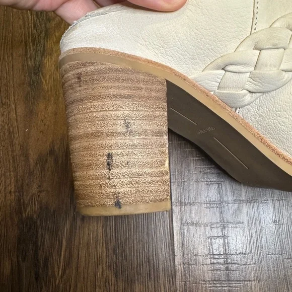 Dolce Vita Serla Mule Ivory Leather size 10 - Picture 6 of 10